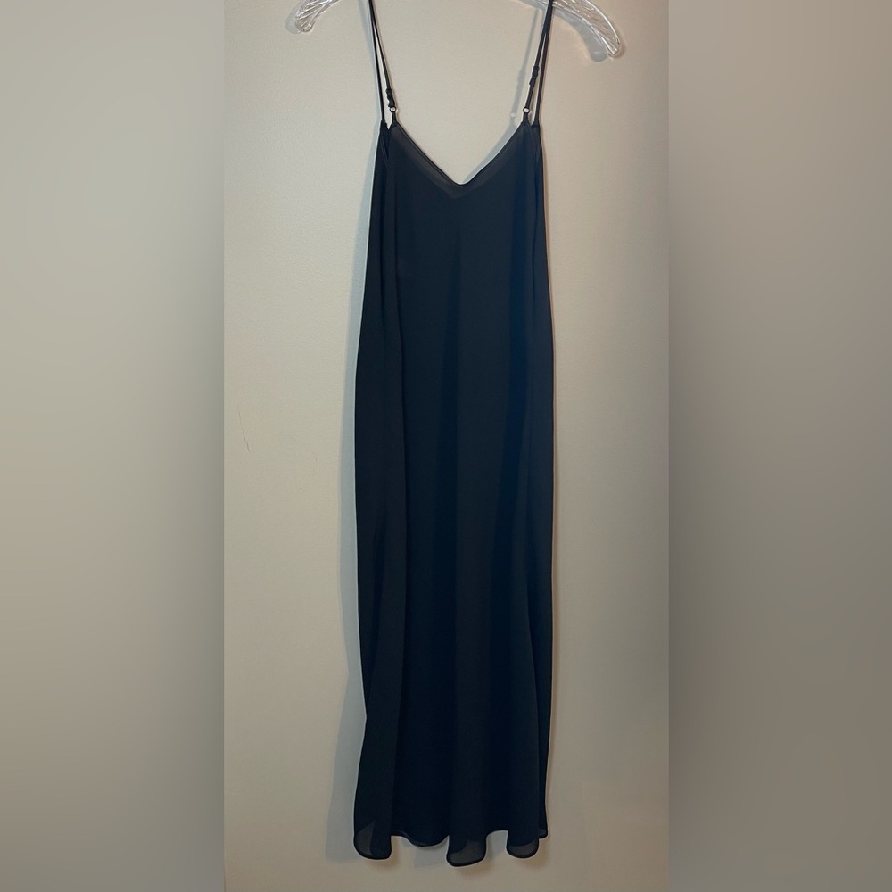 Neiman Marcus Black Slip Chemise